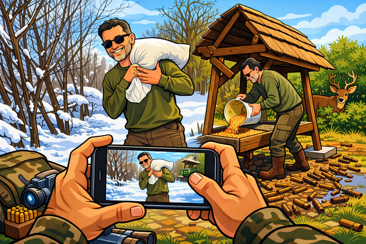 Prihrana divljači i liječenje od metilja - iliti kako Bolek i Lolek pune svoje baterije