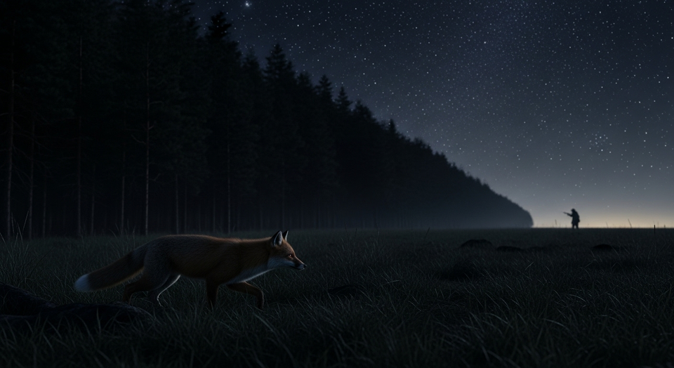 Noćni lov predatora vabljenjem: tehnike i taktike za lisicu i čaglja