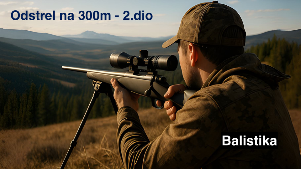 Odstrel na 300m - 2. dio: Balistika